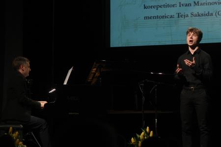 Predstavitev zbirke pesmi Frana Gerbiča 35 Foto Ljubo Vukelič